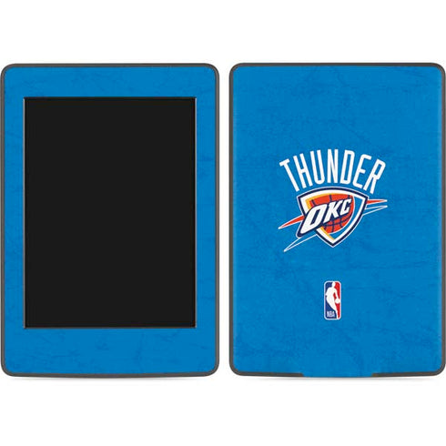 NBA OKC Thunder Distressed Amazon Kindle Skin